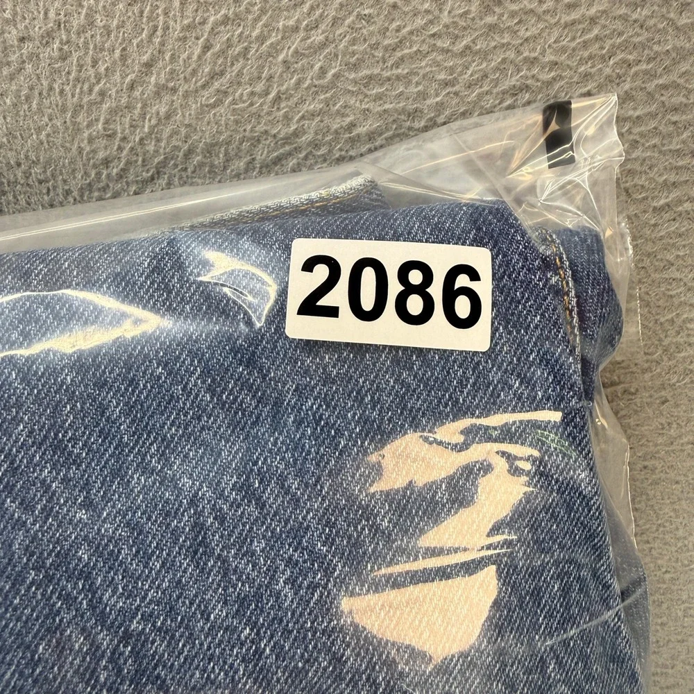 VTG Levis 505 Straight Leg Jeans 33x30 (FIt 30x29) Blue Faded Made in USA Work